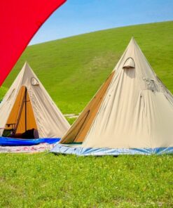 چادر کمپینگ سرخپوستی (Teepee) 8 نفره با پارچه گورتکس ضد آب